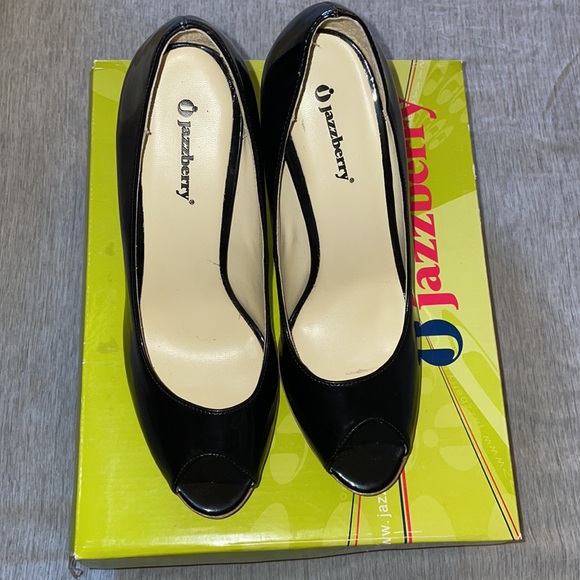 COPY - Jazz berry Peep Toe Stiletto - Picture 2 of 4